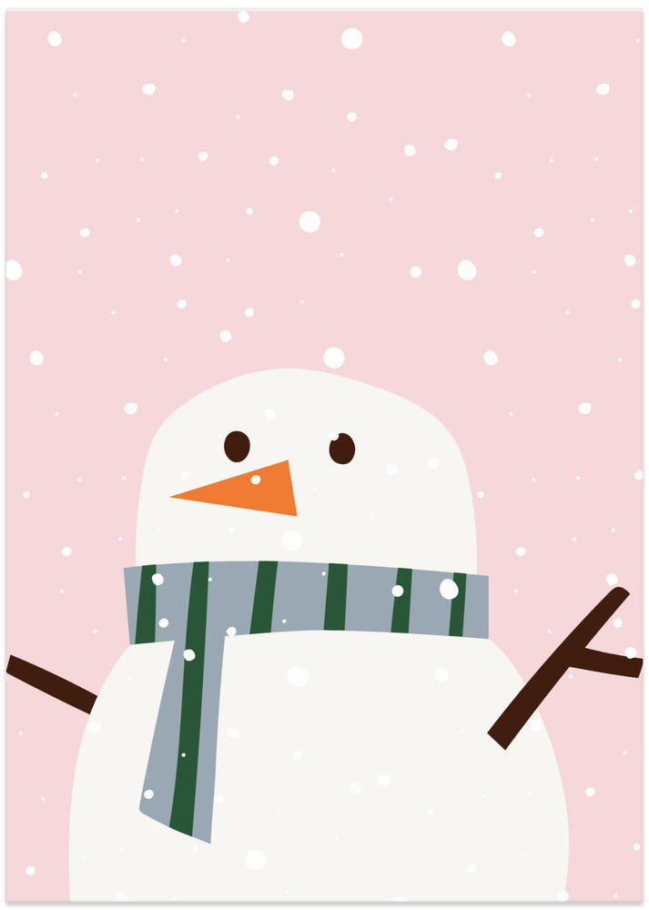 Schneemann - Art Print by Ohkimiko