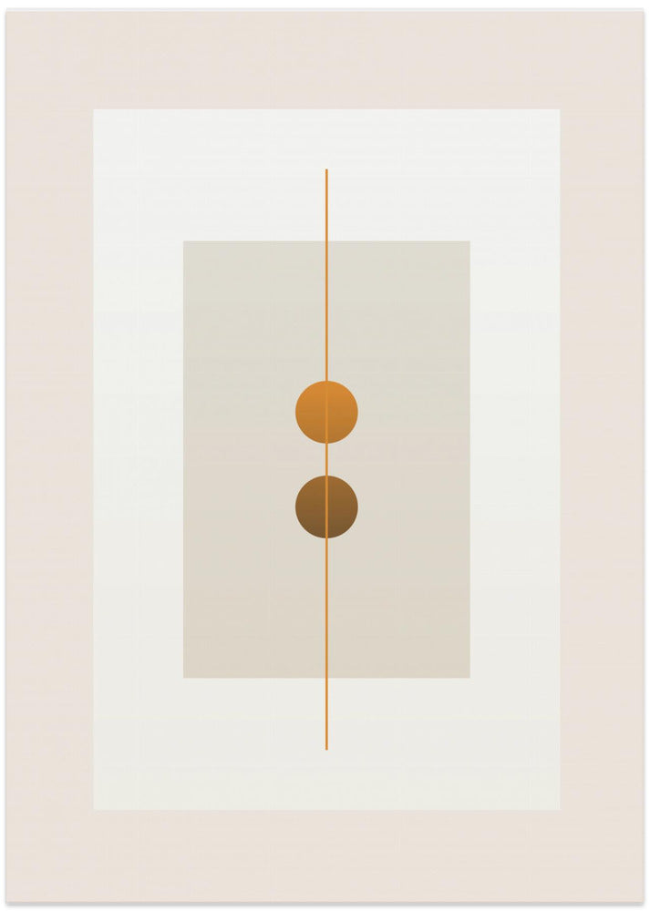 Dual Balance Harmony - Art Print by THE MIUUS STUDIO