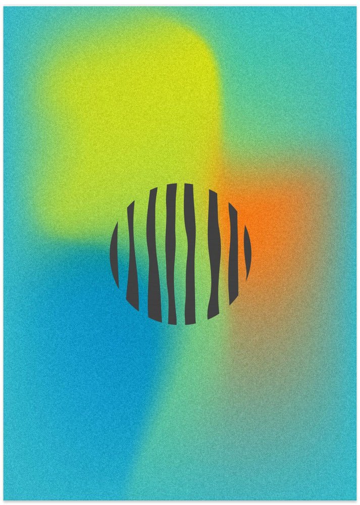 Colorful Echoes - Art Print by THE MIUUS STUDIO