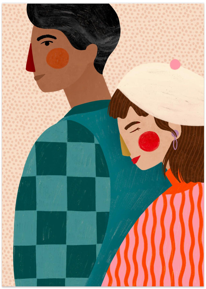 Be My Valentine - Art Print by Bea Müller