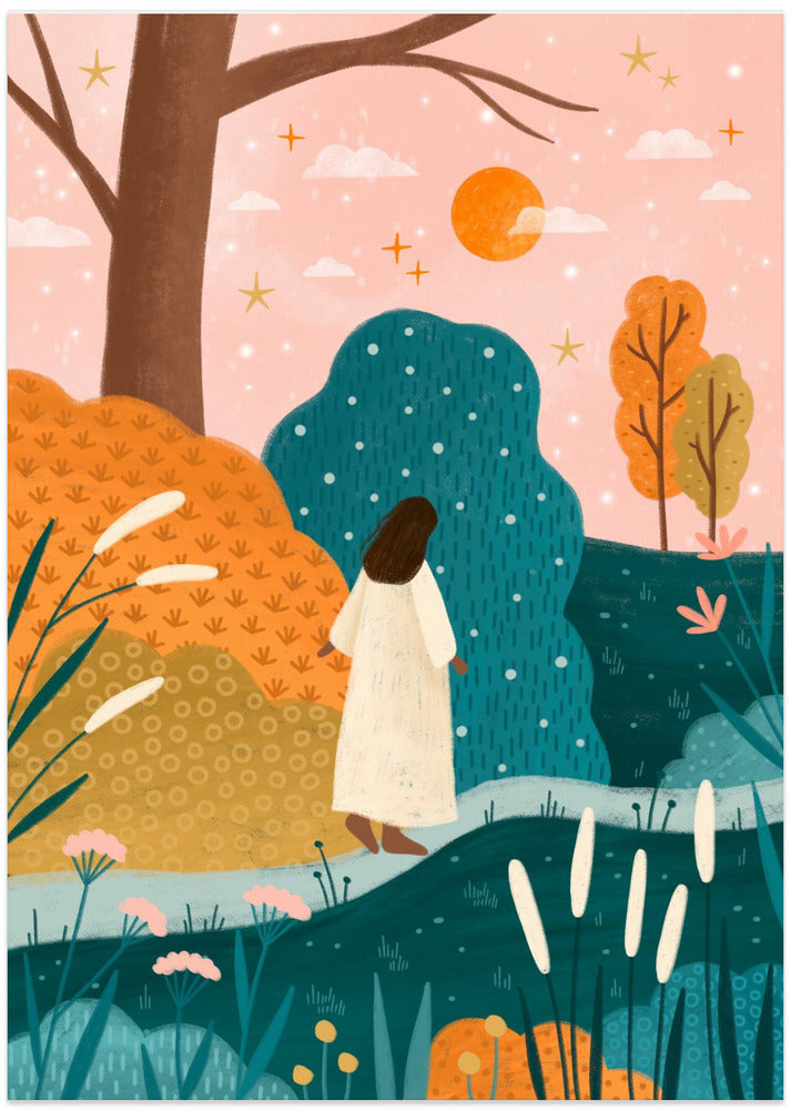 Wander in Wonder - Art Print by Bea Müller