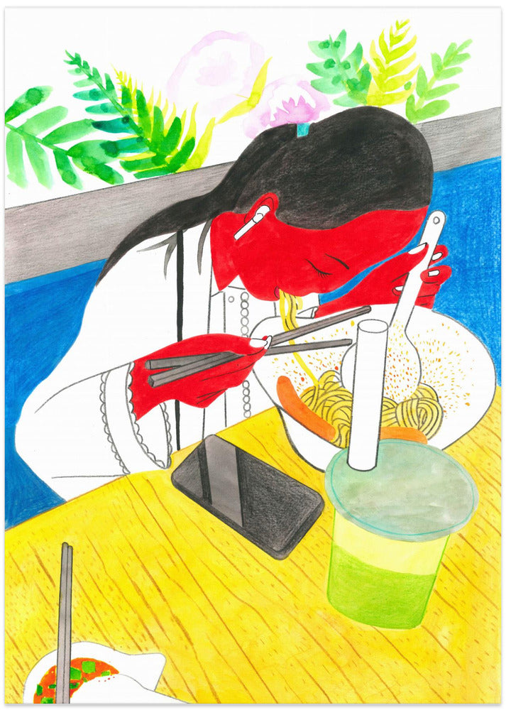 Malatang   Series 5 - Art Print by Zhigang Zhang