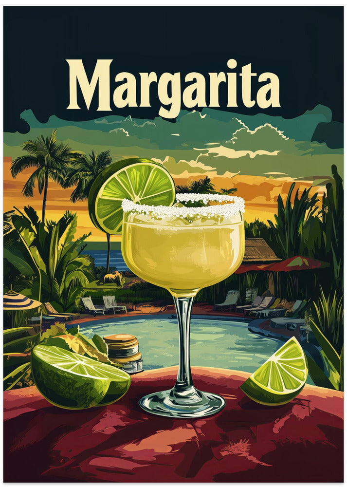 Margarita Vintage - Art Print by Andreas Magnusson