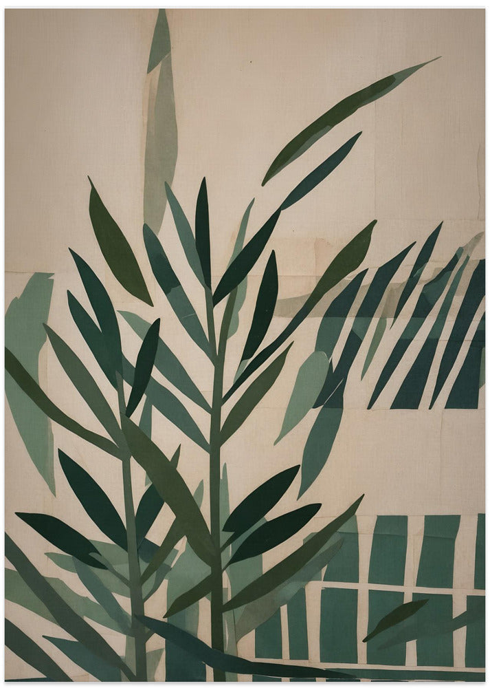 Verdant Silhouettes - Art Print by THE MIUUS STUDIO