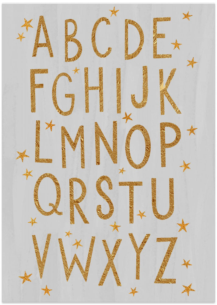 Magical ABC - Art Print by EMELIEmaria