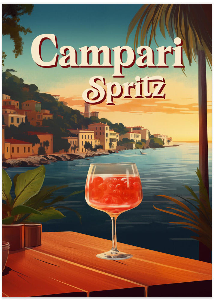Campari Spritz - Art Print by Andreas Magnusson