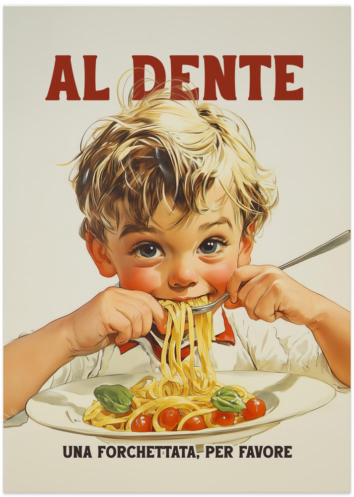 Al Dente - Art Print by Andreas Magnusson