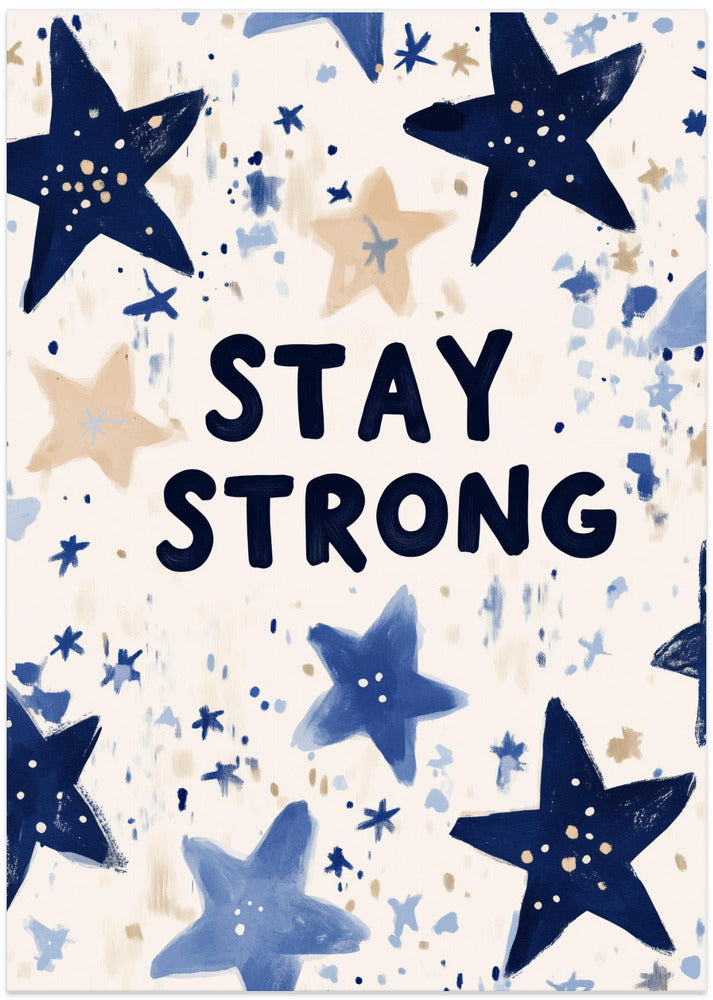 Starry Resolve - Art Print by Treechild