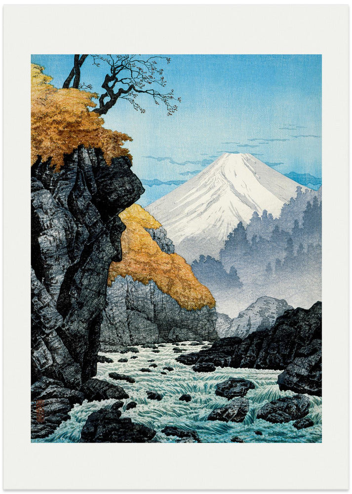 At a Hot Springs Inn (1952) - Art Print by Goyo Hashiguchi