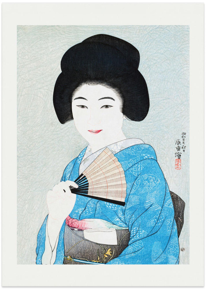 Japanese Woman (1929) - Art Print by Yamanaka Kodo