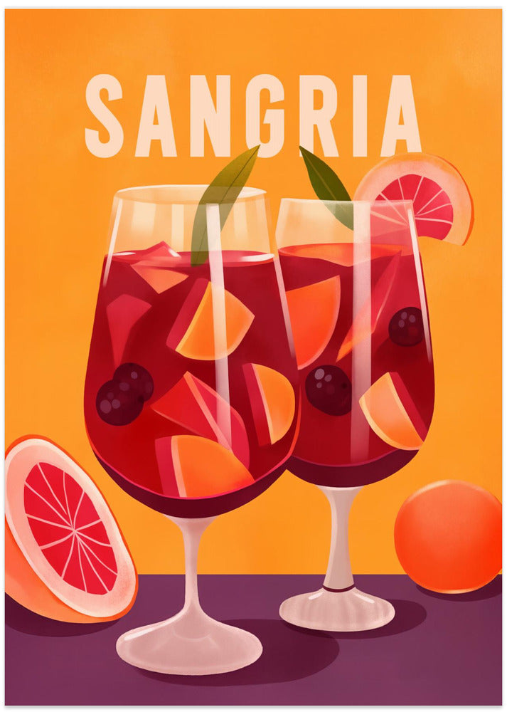 Sangria - Art Print by Andreas Magnusson