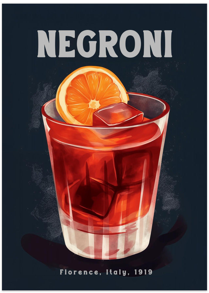 Negroni Florence 2 - Art Print by Andreas Magnusson