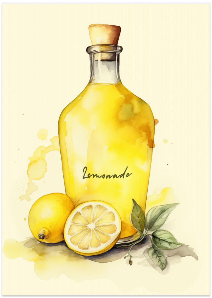 Lemonade - Art Print by Andreas Magnusson