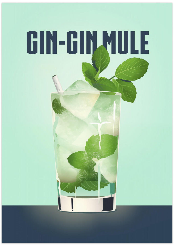 Gin Gin Mule - Art Print by Andreas Magnusson