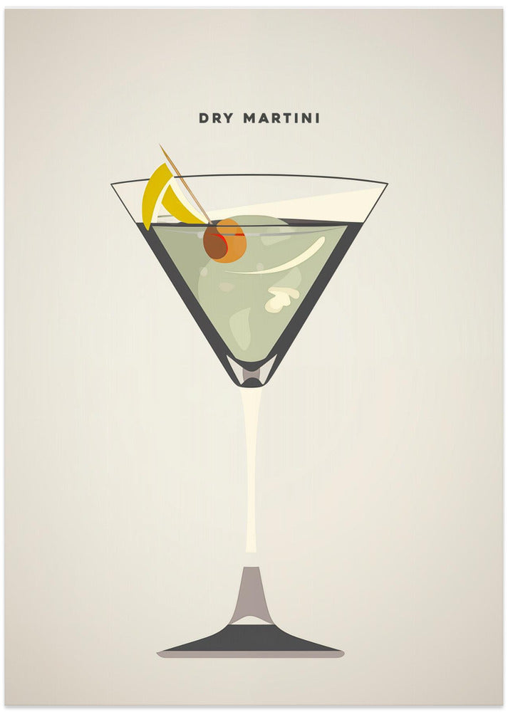 Dry Martini - Art Print by Andreas Magnusson
