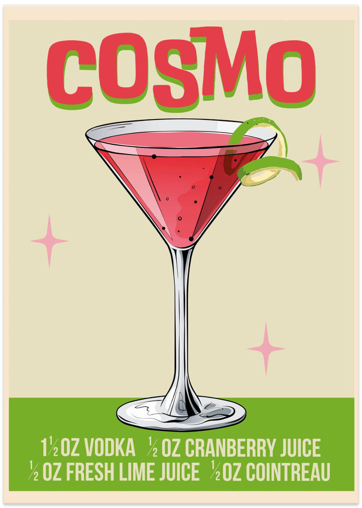 Cosmo - Art Print by WallChart Art Studio