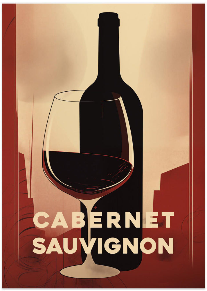 Red Red Wine No 3 - Art Print by Andreas Magnusson