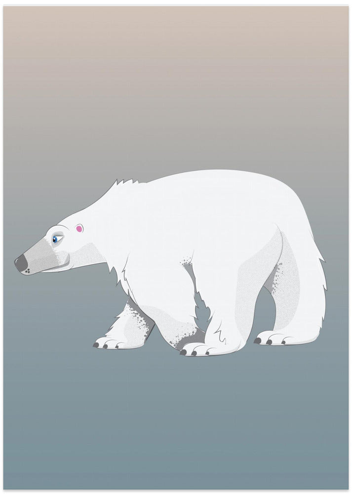 Polar Bear - Art Print by Nicholas