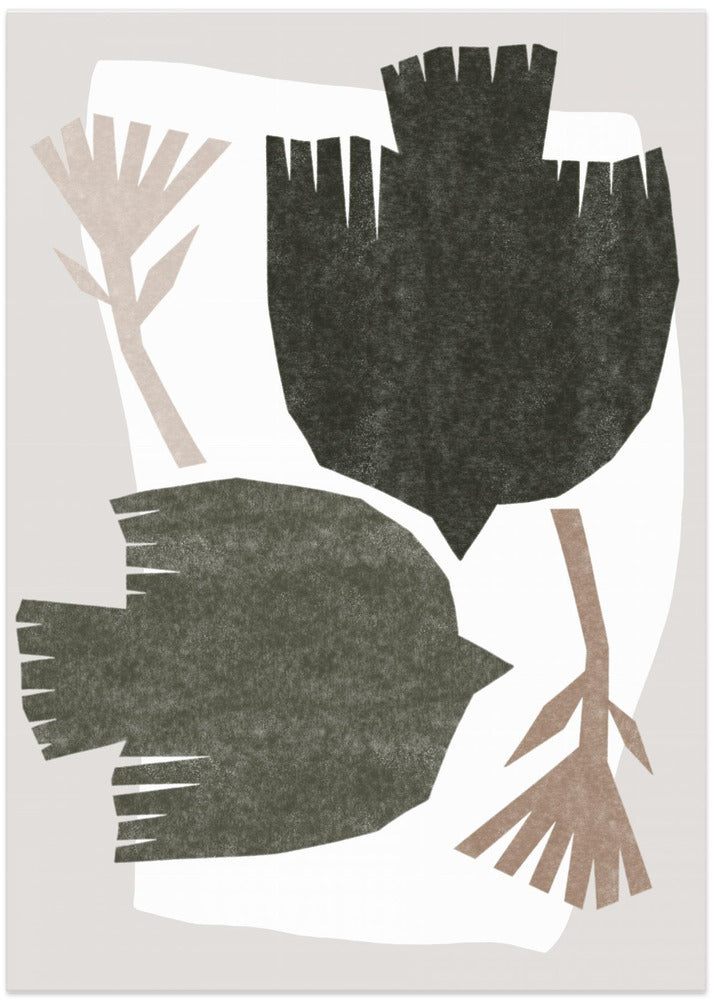 Abstract Birds Flight - Art Print by Treechild