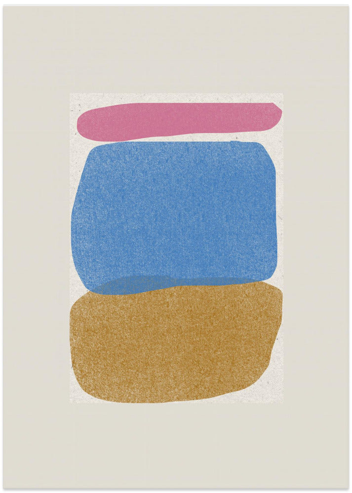 Color Harmony Trio - Art Print by THE MIUUS STUDIO