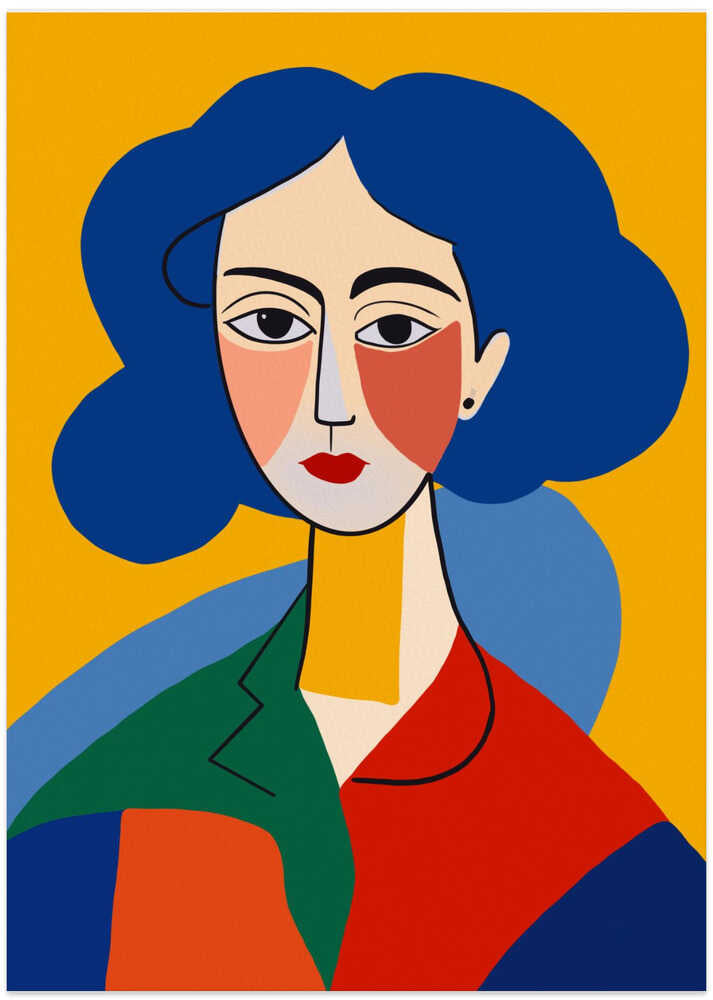 The normal girl - Art Print by Little Dean