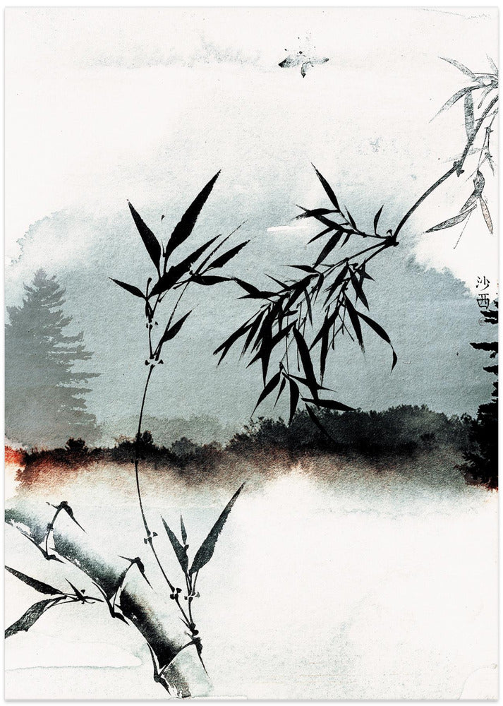 Whispers of Bamboo - Art Print by Treechild