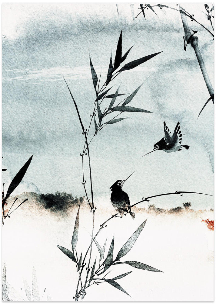 Whispering Bamboo - Art Print by Treechild