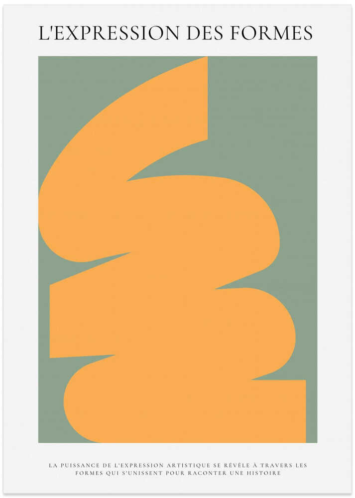 EVOCATION ABSTRAITE - Art Print by RS LAB STUDIO