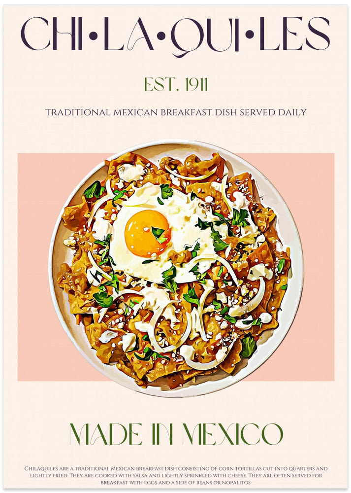 Chilaquiles Delight - Art Print by Nazma Khokhar