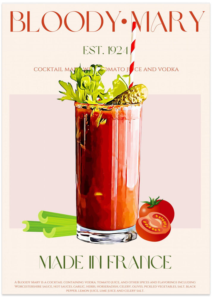 Classic Cocktail Delight - Art Print by Nazma Khokhar