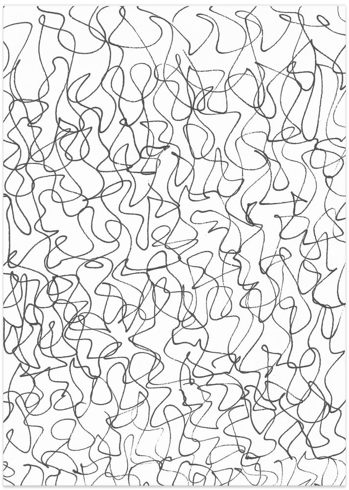 Chaotic Line 2 - Art Print by Isabelle Brent