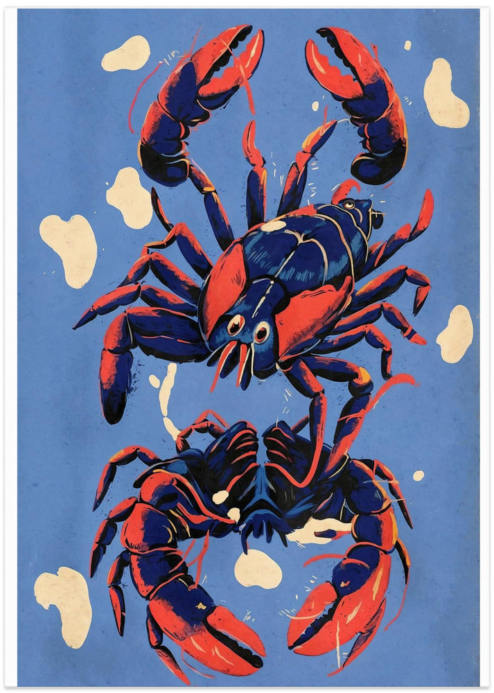 Lobster II - Art Print by THE MIUUS STUDIO