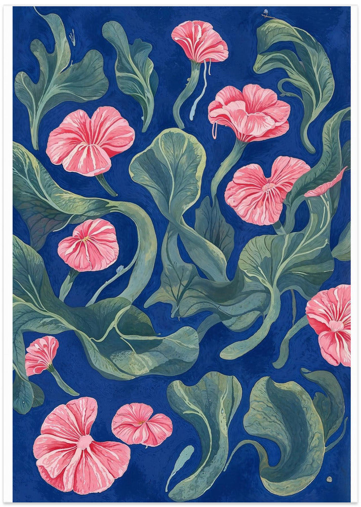 Petals and Swirls - Art Print by THE MIUUS STUDIO