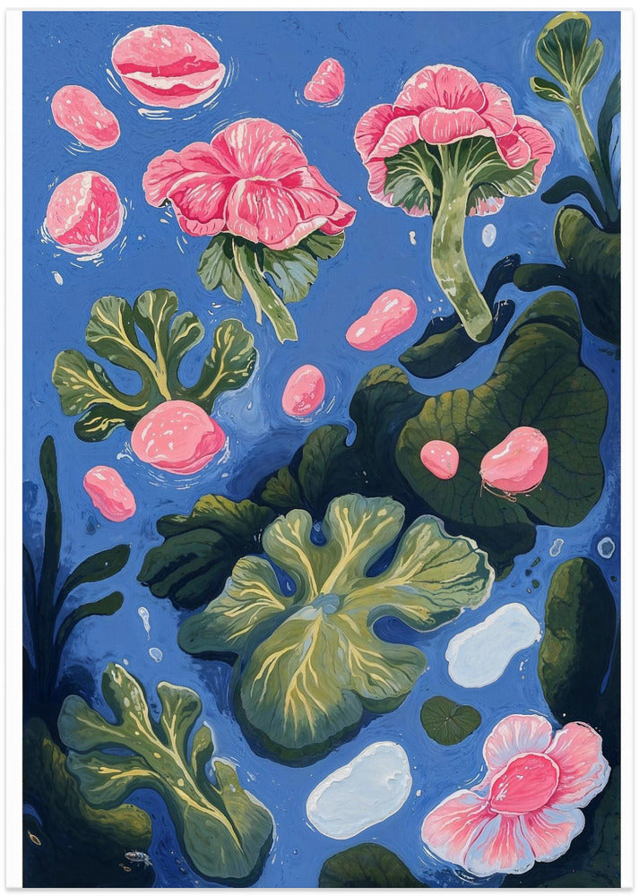 Floating Blossoms - Art Print by THE MIUUS STUDIO