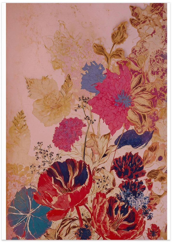 Floral Symphony - Art Print by THE MIUUS STUDIO