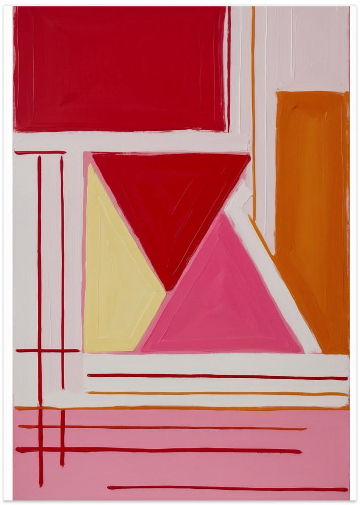 Geometric Harmony - Art Print by THE MIUUS STUDIO