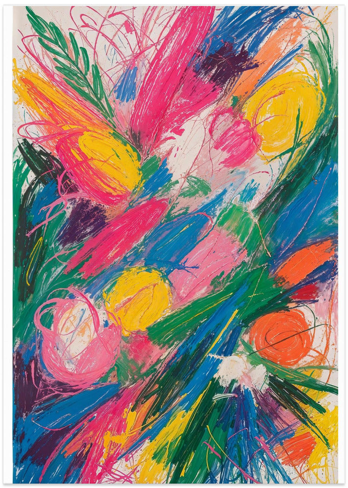 Vivid Whirlwind - Art Print by THE MIUUS STUDIO