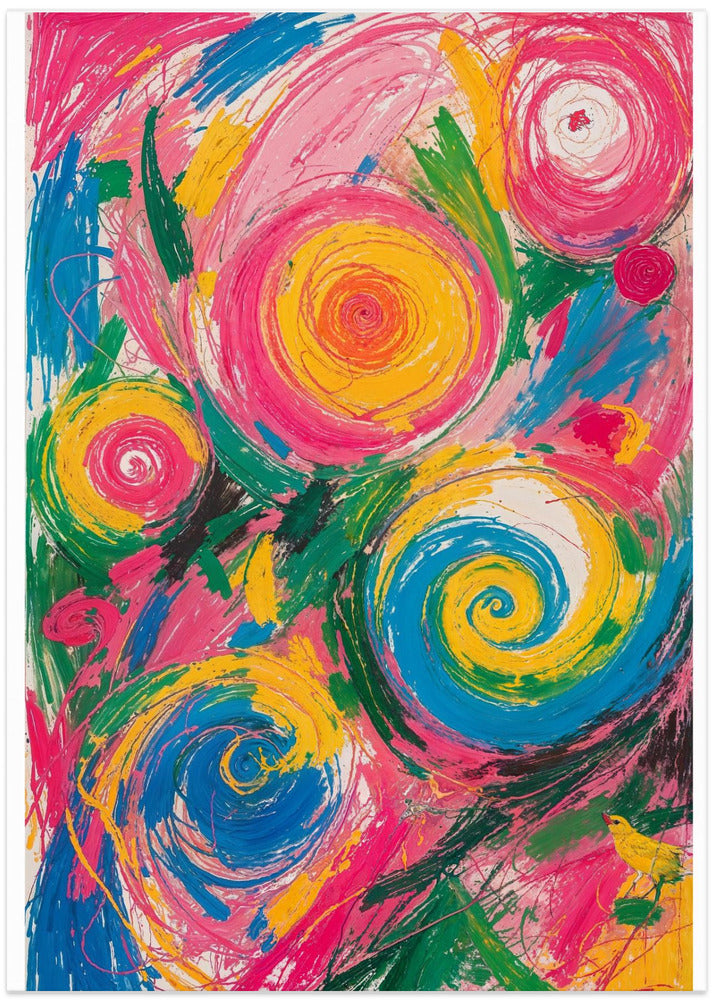 Swirling Vortexes - Art Print by THE MIUUS STUDIO