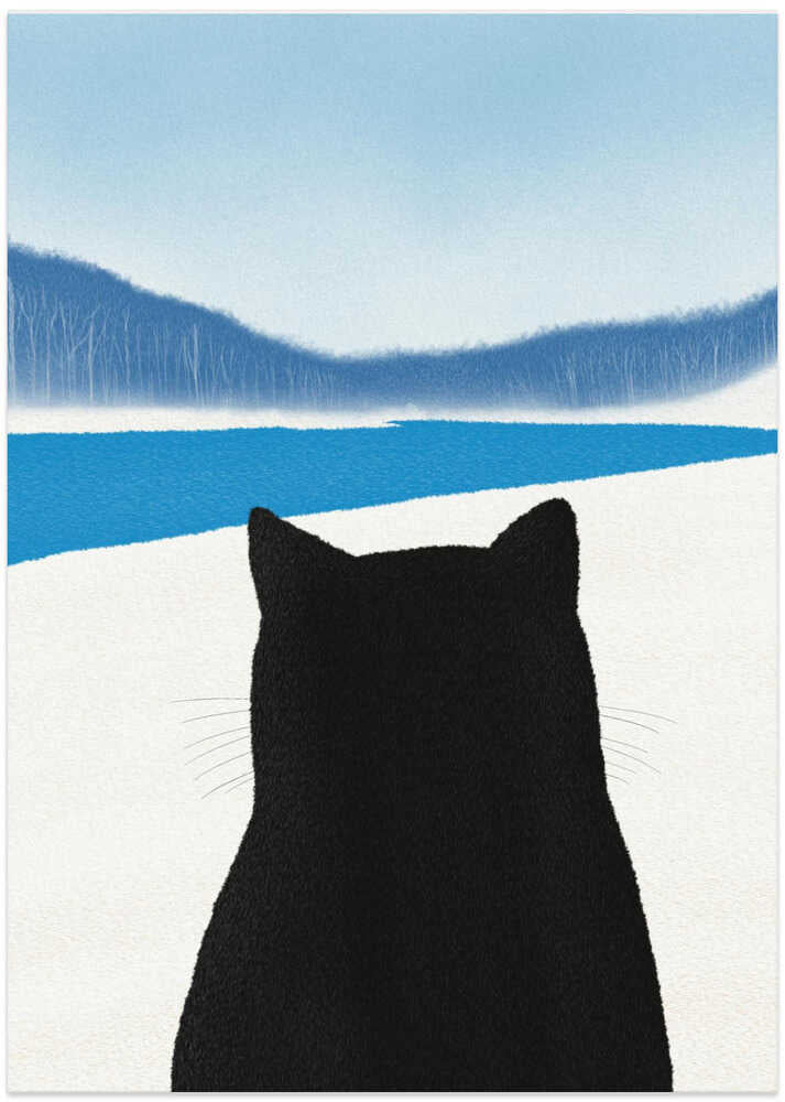 Fur portrait - Art Print by Little Dean
