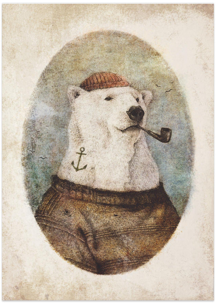 Onto the Shore - Art Print by Mike Koubou