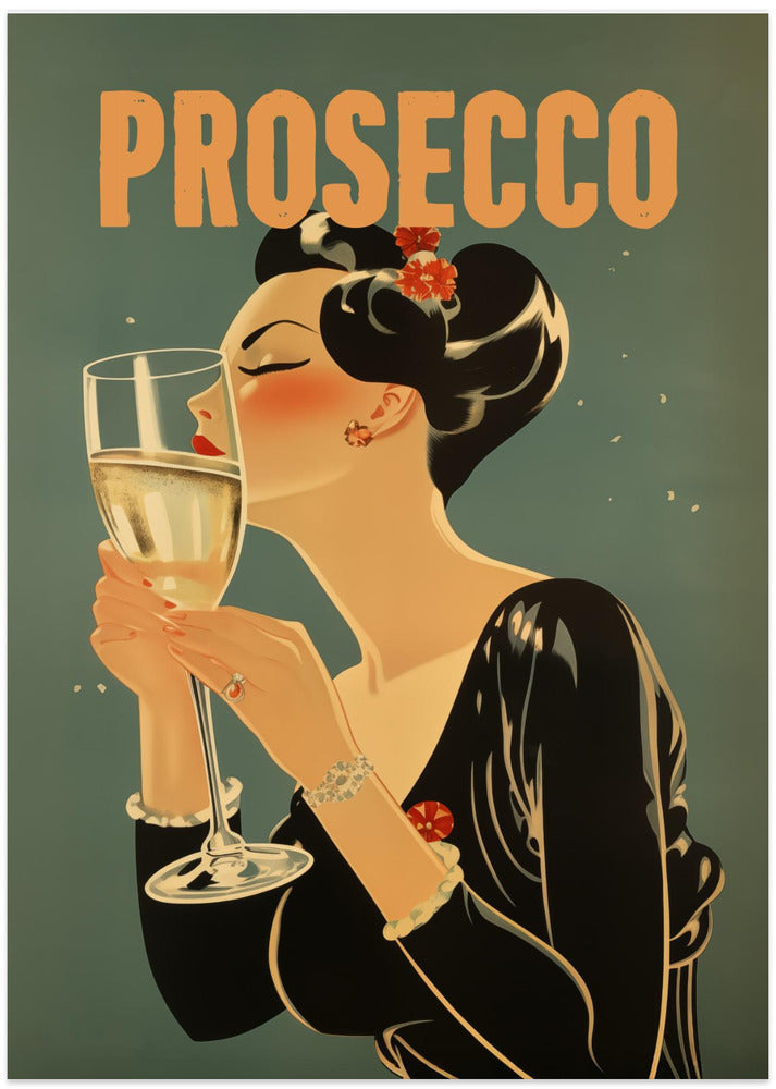 Prosecco Elegance - Art Print by Andreas Magnusson