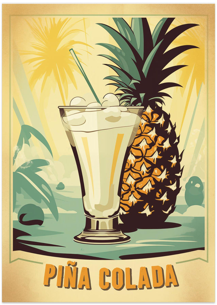 Tropical Refreshment - Art Print by Andreas Magnusson