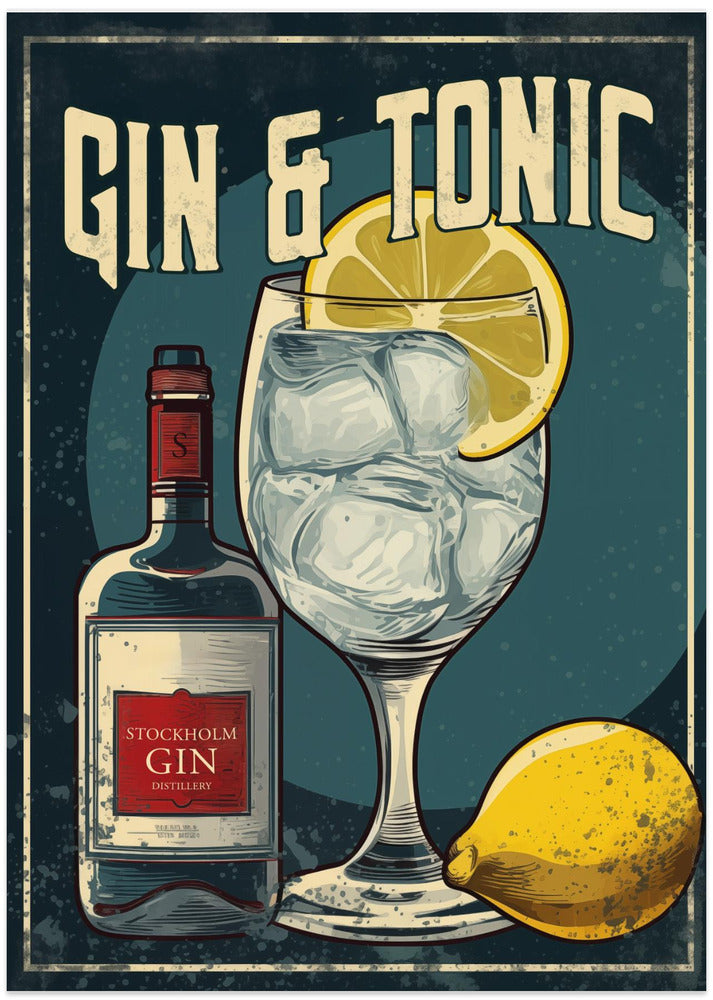 Lemon Twist Refresh - Art Print by Andreas Magnusson