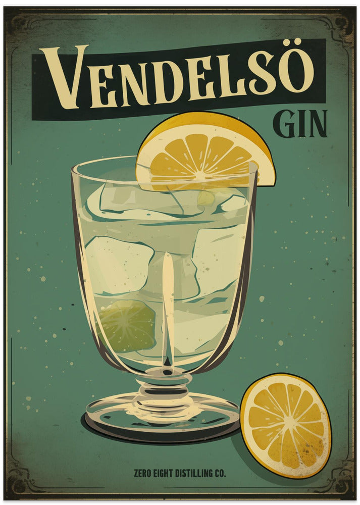 Vendelso Gin - Art Print by Andreas Magnusson
