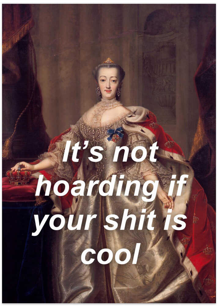 Combines Classical Portraiture - Art Print by Athene Fritsch