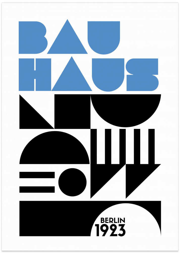 Bauhaus Geometry - Art Exhibition Print by Athene Fritsch
