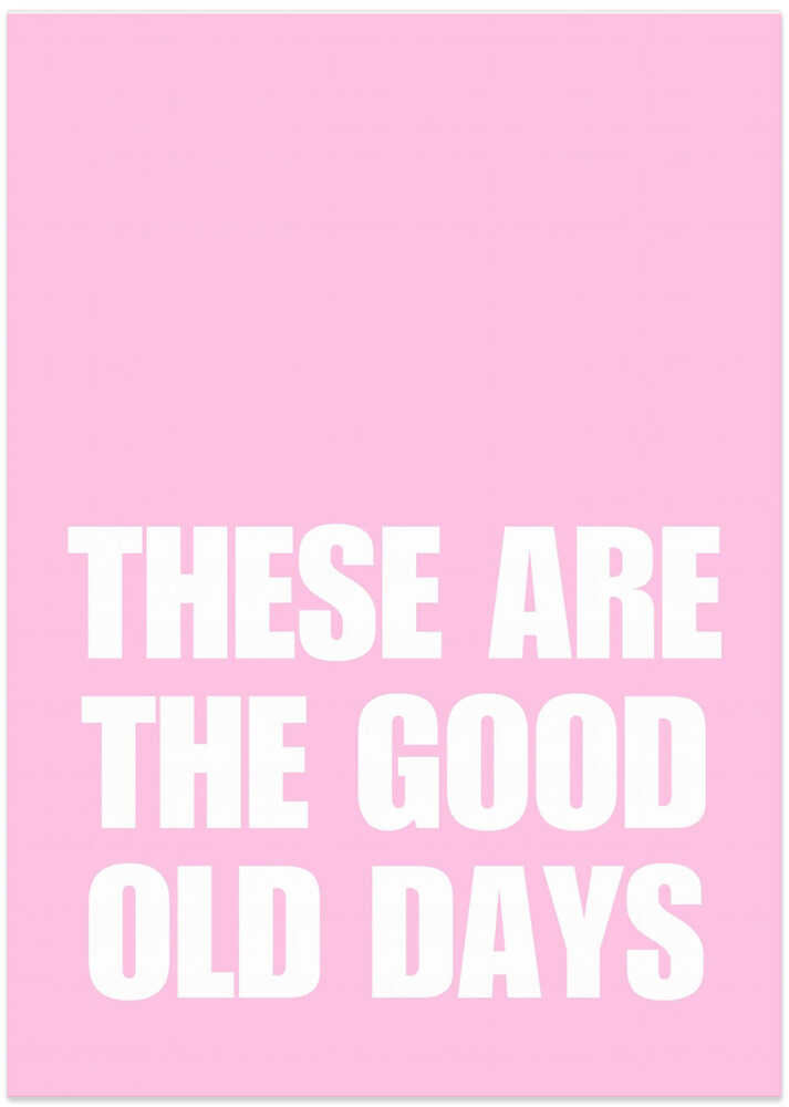 Good Old Days - Art Print by Athene Fritsch