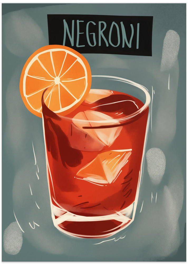 Sunset in a Glass - Art Print by Andreas Magnusson