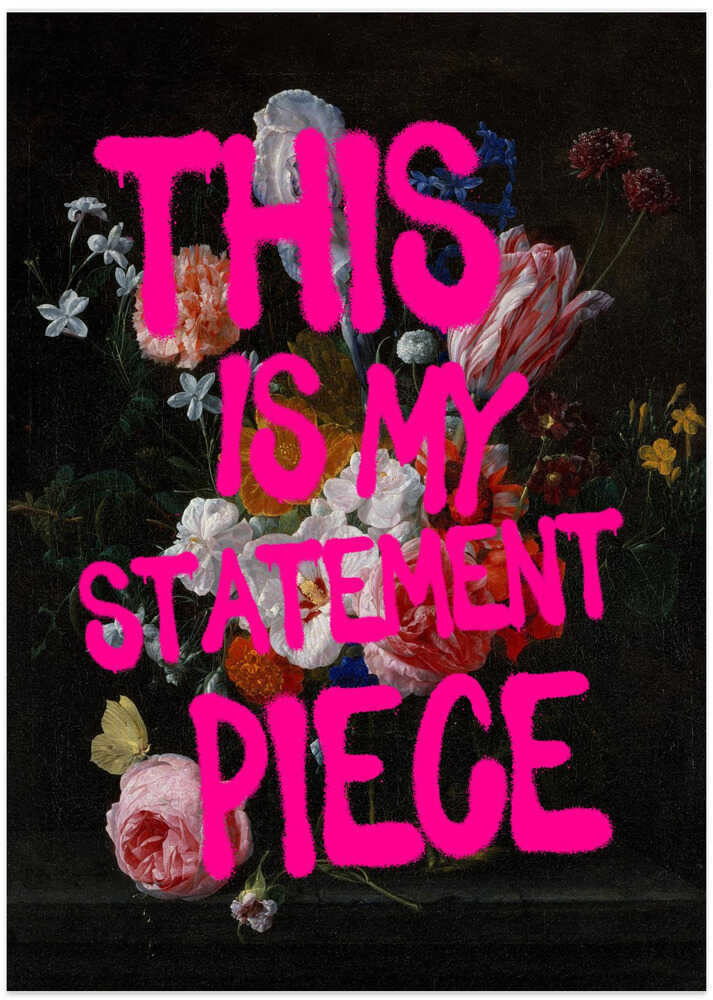 Bold Floral Statement - Art Print by Athene Fritsch