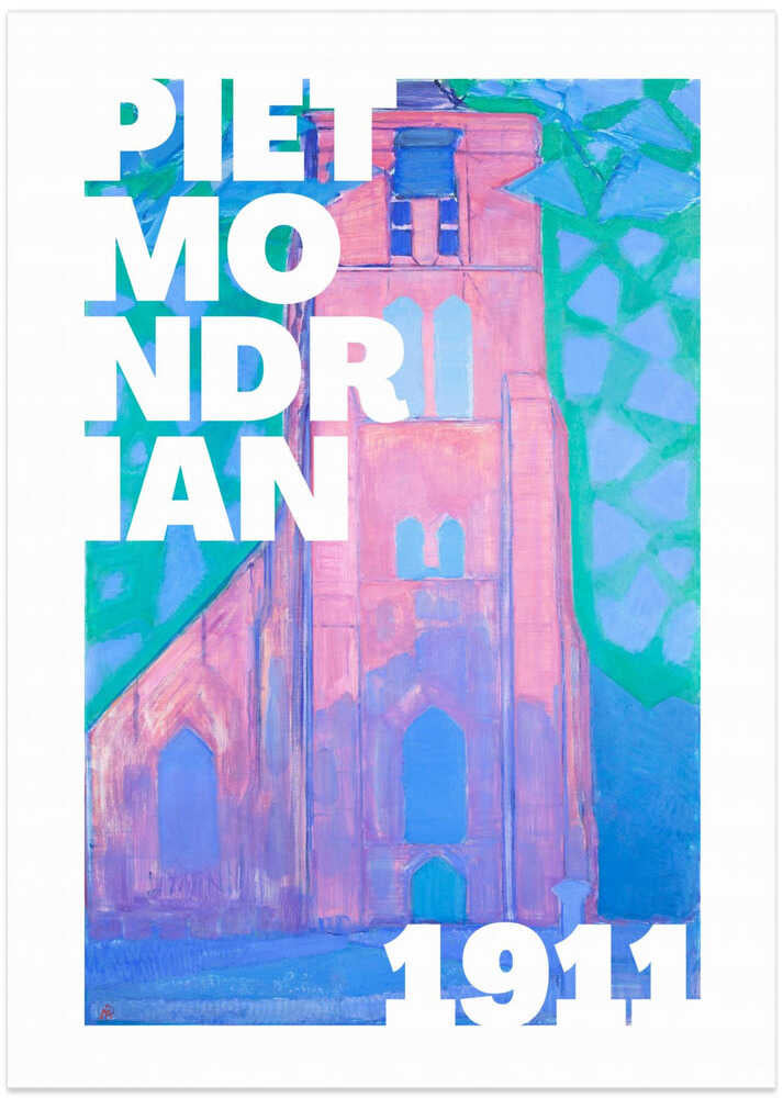 Vibrant Facade 1911 - Art Exhibition Print by Athene Fritsch